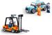 Sluban Town - Autószállító kamion építőjáték készlet