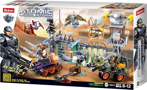 Sluban Atomic Storm - Harc a támaszpontért építőjáték készlet