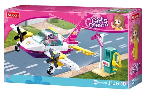 Sluban Girl's Dream - Magánrepülő építőjáték készlet