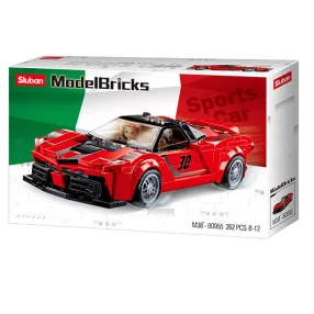   Sluban Model Bricks - Ferrari Laferrari sportkocsi építőjáték készlet