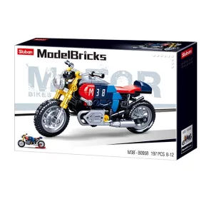   Sluban Model Bricks - Café racer motor építőjáték készlet