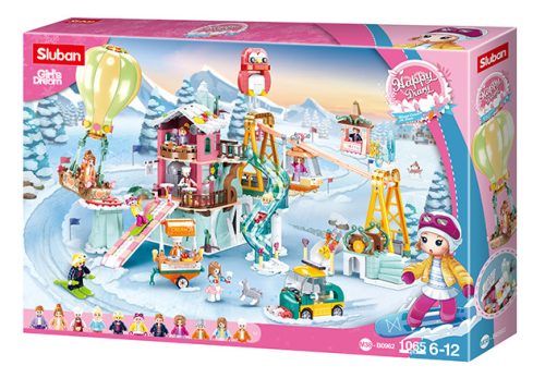 Sluban Girl's Dream - Síparadicsom óriás építőjáték készlet 11 figurával