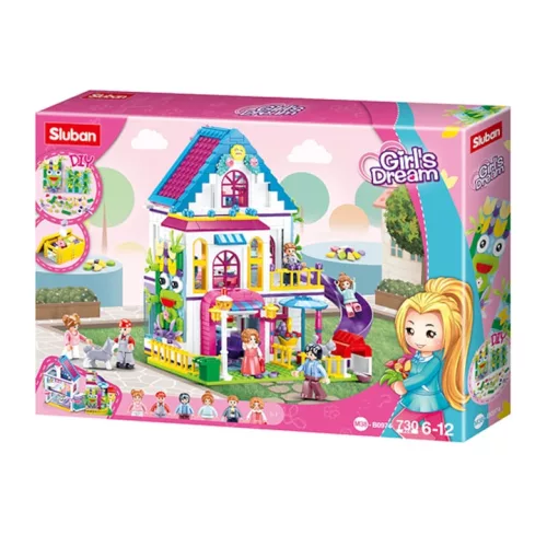 Sluban Girl's Dream - Party villa építőjáték készlet