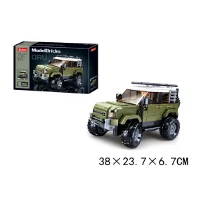 Sluban Model Bricks - Zöld terepjáró