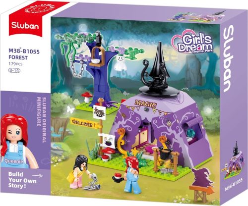 Sluban Girl's Dream - Varázslatos erdő építőjáték készlet