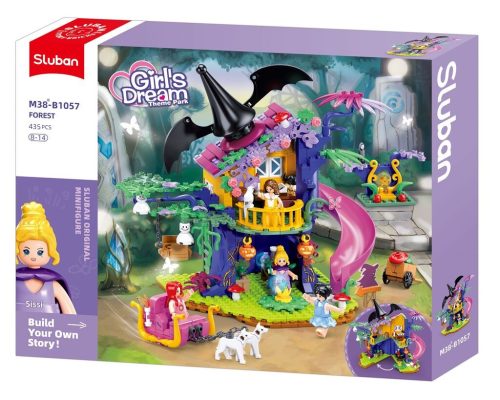 Sluban Girl's Dream - Erdő építőjáték készlet