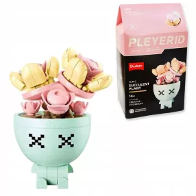   Sluban Flowers -  Cserepes sziklakerti növény "B" építőjáték készlet