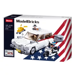   Sluban Model Bricks - Cadillac Miller-Meteor autó építőjáték készlet