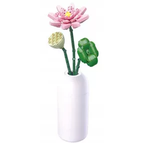 Sluban Flowers - Lótuszvirág építőjáték készlet