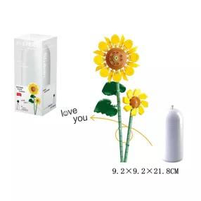 Sluban Flowers - Napraforgó építőjáték készlet