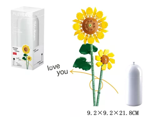 Sluban Flowers - Napraforgó építőjáték készlet