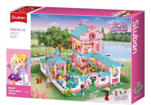 Sluban Girl's Dream - Japán villa építőjáték készlet