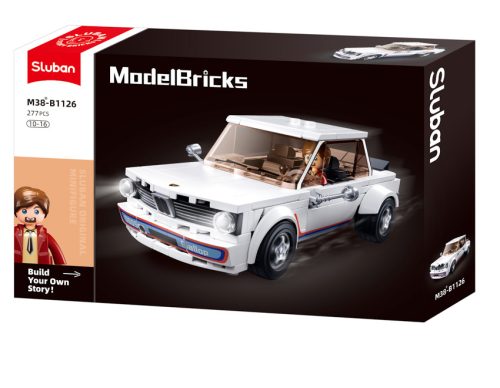 Sluban Model Bricks - Veterán autó építőjáték készlet