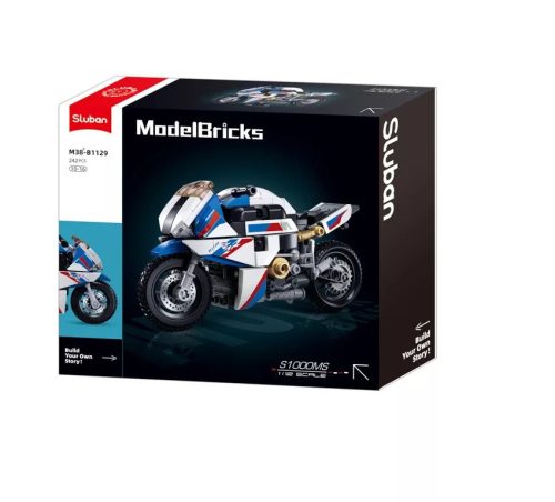 Sluban Model Bricks - S1000MS motor építőjáték készlet