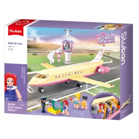   Sluban Girl's Dream - Magánrepülőgép építőjáték készlet