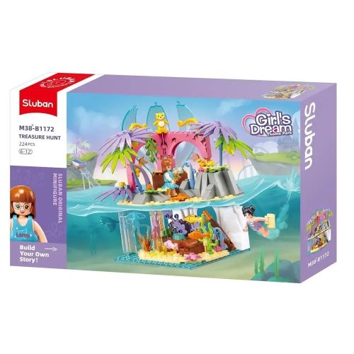 Sluban Girl's Dream - Kincsvadászat építőjáték készlet 