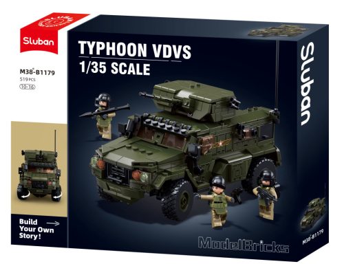 Sluban Model Bricks Army - Typhoon VDVS Támadójármű