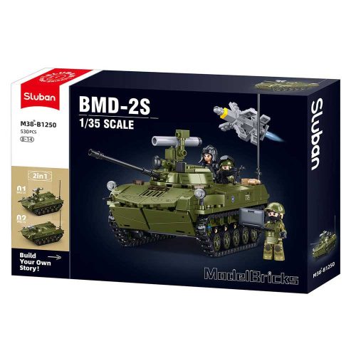 Sluban Model Bricks Army - BMD-2S tank