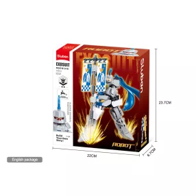   Sluban Exosuit -  Zászlóvivő  harcos robot építőjáték készlet