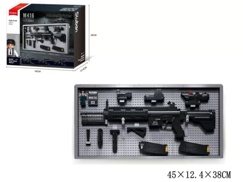 Sluban Model Bricks - M416 gépkarabély építőjáték készlet