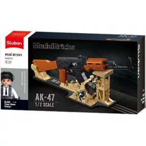   Sluban Model Bricks - AK-47 Gépkarabély építőjáték készlet