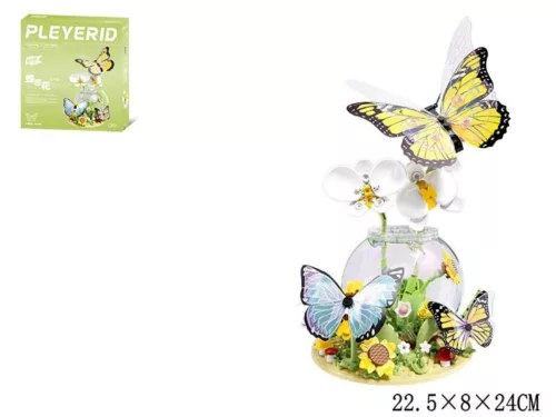 Sluban Flowers - Pillangó és orchidea építőjáték készlet