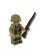 KatonaI építőjáték figura - világháborús német katona, Africa Corps
