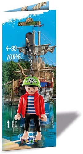 Playmobil - Kalóz Rico figura és kulcstartó egyben