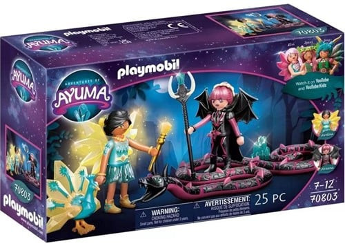 Playmobil Adventures of Ayuma - Kristálytündér + denevér
