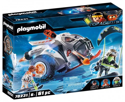 Playmobil Kémek - Spy Team Hójáró játékszett