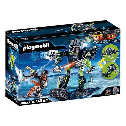 Playmobil Kémek - Arctic Rebels Jégrobot játékszett