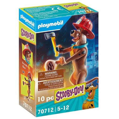 Playmobil - Tűzoltó Scooby Doo figura