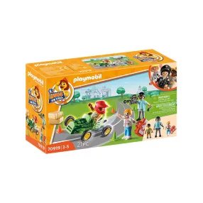 Playmobil Duck on Call - Mentők bevetésen: versenybaleset