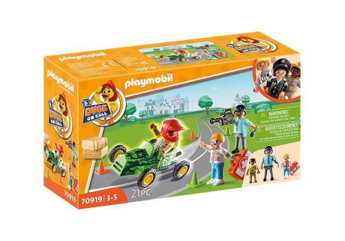 Playmobil Duck on Call - Mentők bevetésen: versenybaleset