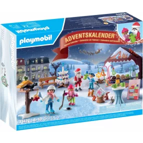 Playmobil  - Adventi naptár - karácsonyi vásár