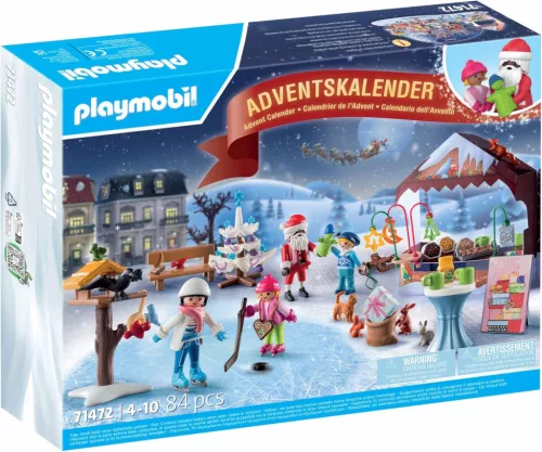 Playmobil  - Adventi naptár - karácsonyi vásár