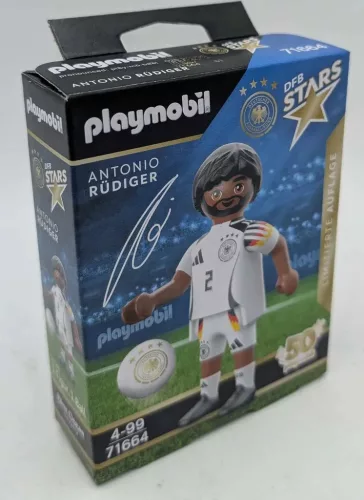 Playmobil -  Antonio Rüdiger német focista figura, limitált kiadás