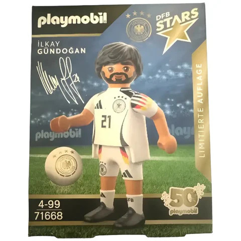 Playmobil - Ilkay Gündogan német focista figura, limitált kiadás