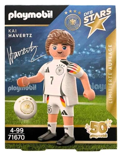 Playmobil - Kai Havertz német focista figura, limitált kiadás
