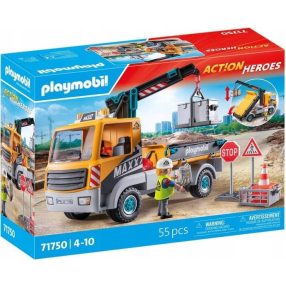 Playmobil Action Heroes - Darus teherautó játékszett