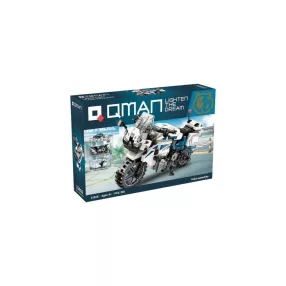 Qman - Rendőrmotor építőjáték készlet
