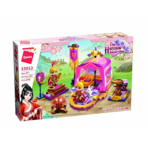 Qman - Mulan edzőtábora építőjáték készlet 