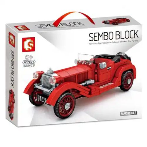 Sembo Block - Oldtimer autó építőjáték készlet