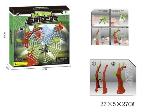 Ugráló pókok társasjáték 