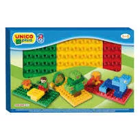 Unico - 3 darabos alaplap szett - piros, zöld és sárga