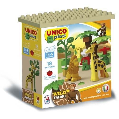 Unico - Szafari építőjáték készlet