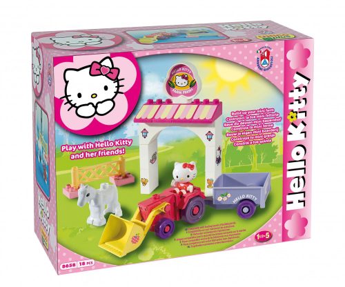 Hello Kitty farm építőkocka készlet