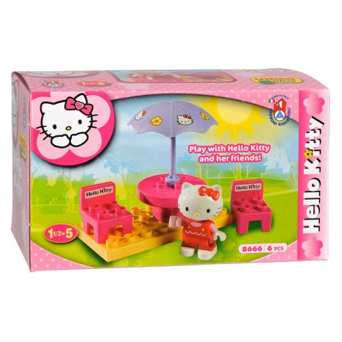 Hello Kitty mini terasz építőkocka készlet