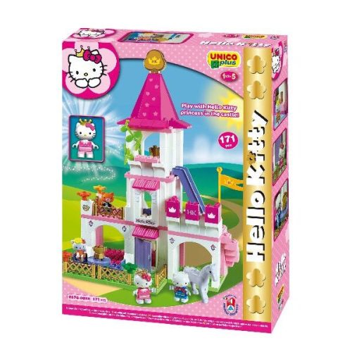 Hello Kitty Kastély - nagy építőjáték szett