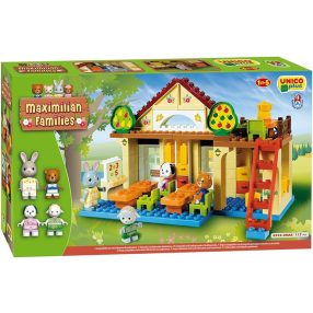   Unico Maximillian Family - Erdei iskola építőjáték készlet 